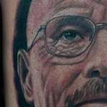 Walter White Heisenberg Tattoo Design Thumbnail